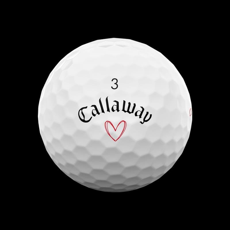 Callaway Supersoft balles de golf LIMITED VALENTINE LOVE