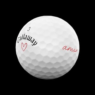 Callaway Supersoft balles de golf LIMITED VALENTINE LOVE