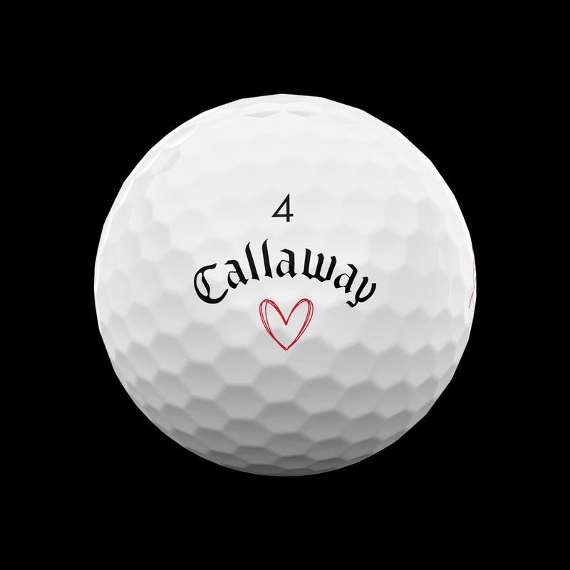Callaway Supersoft balles de golf LIMITED VALENTINE LOVE