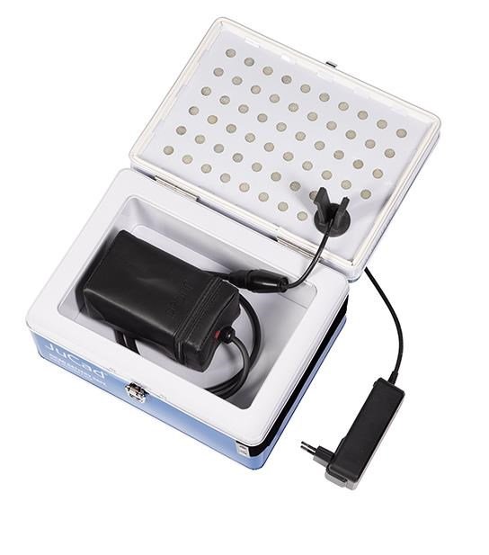 JuCad Battery safe accessoire, bleu/blanc