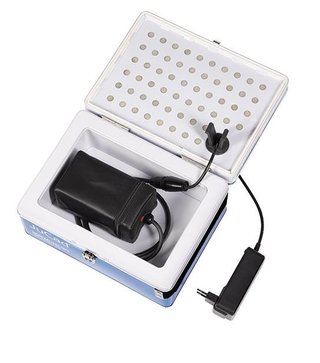JuCad Battery safe accessoire, bleu/blanc