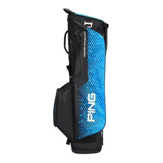 PING Hoofer Monsoon stand bag, noir/bleu