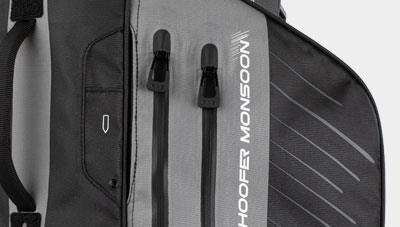 PING Hoofer Monsoon stand bag, noir/bleu