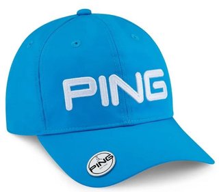 PING Ball Maker casquette homme, bleu process
