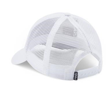 PING Diamond Trucker casquette homme, blanche