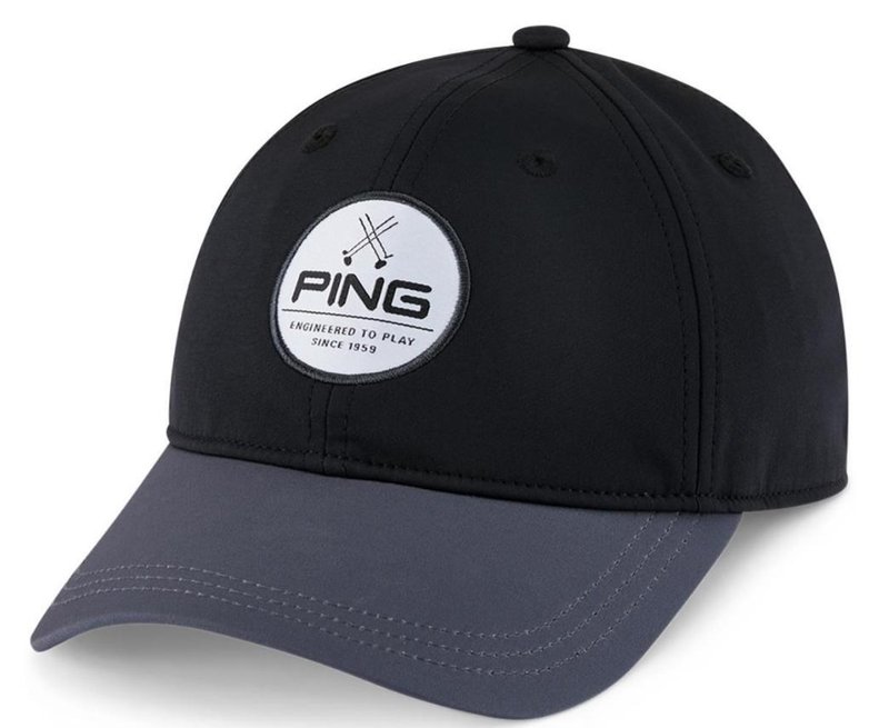 PING Engineered To Play casquette homme, noir/asphalte