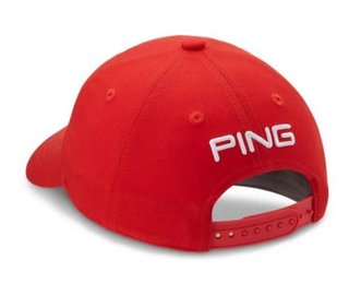 PING Tour Classic Junior casquette junior, rouge tomate