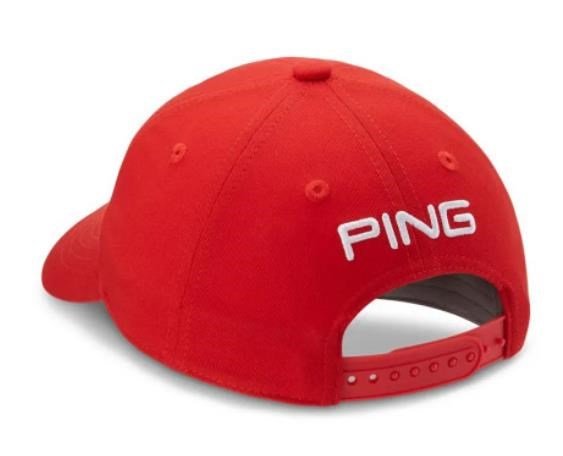 PING Tour Classic Junior casquette junior, rouge tomate