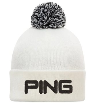 PING Classic Bobble bonnet d'hiver, blanc