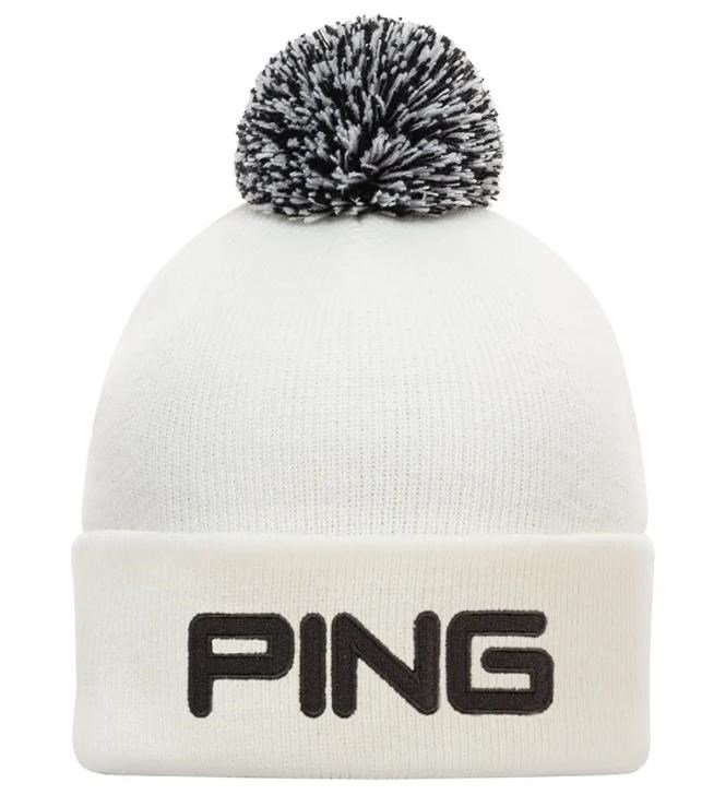 PING Classic Bobble bonnet d'hiver, blanc