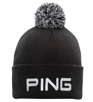 PING Classic Bobble bonnet d'hiver, noir