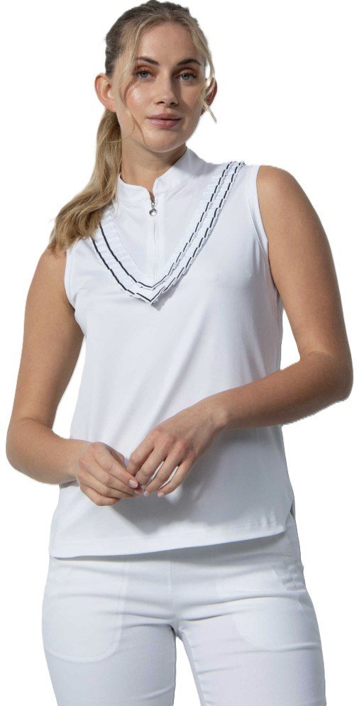 Daily Sports ISTRES Sleeveless polo femme, blanc