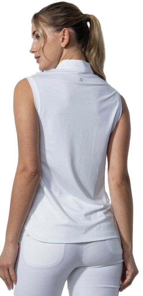Daily Sports ISTRES Sleeveless polo femme, blanc