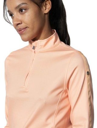 Daily Sports Anna manches longues polo femme, saumon