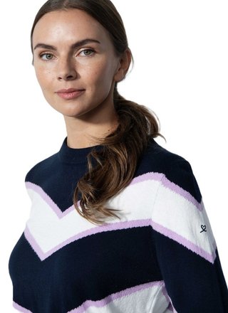 Daily Sports NAGOYA pull femme, bleu/blanc/violet