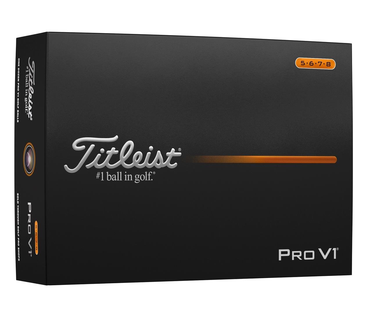 Titleist Pro V1 2025 balles de golf, High Number