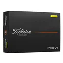 Titleist Pro V1 2025 balles de golf, jaunes