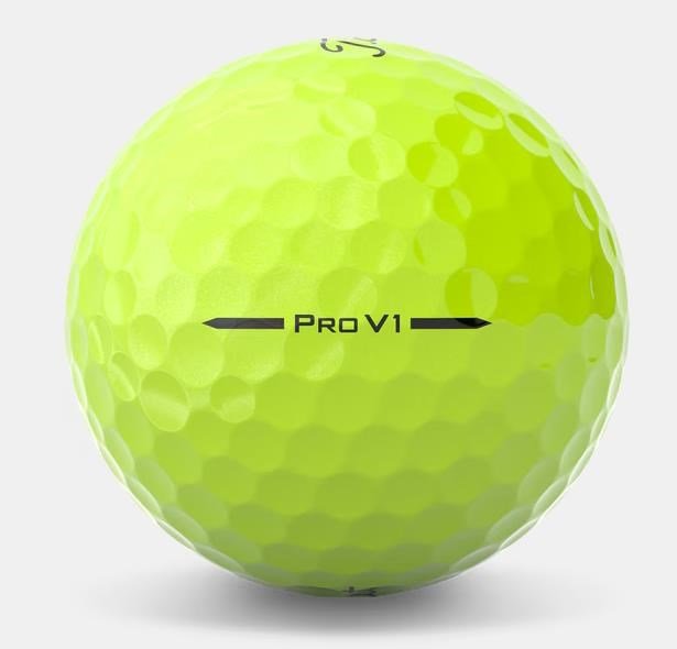 Titleist Pro V1 2025 balles de golf, jaunes