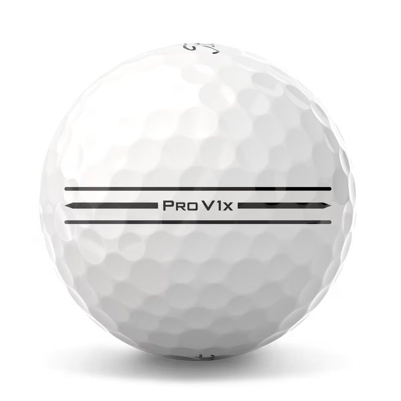 Titleist Pro V1x 2025 balles de golf, Enhanced Alignment