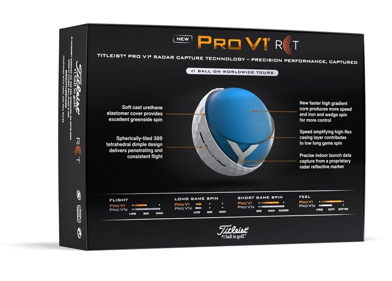 Titleist Pro V1 2025 balles de golf RCT (12 balles)