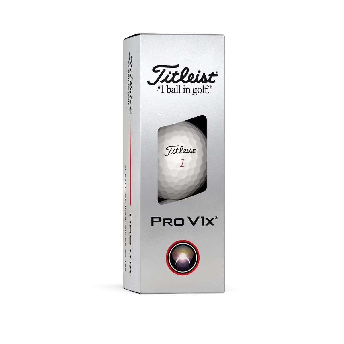Titleist Pro V1x 2025 balles de golf RCT (12 balles)