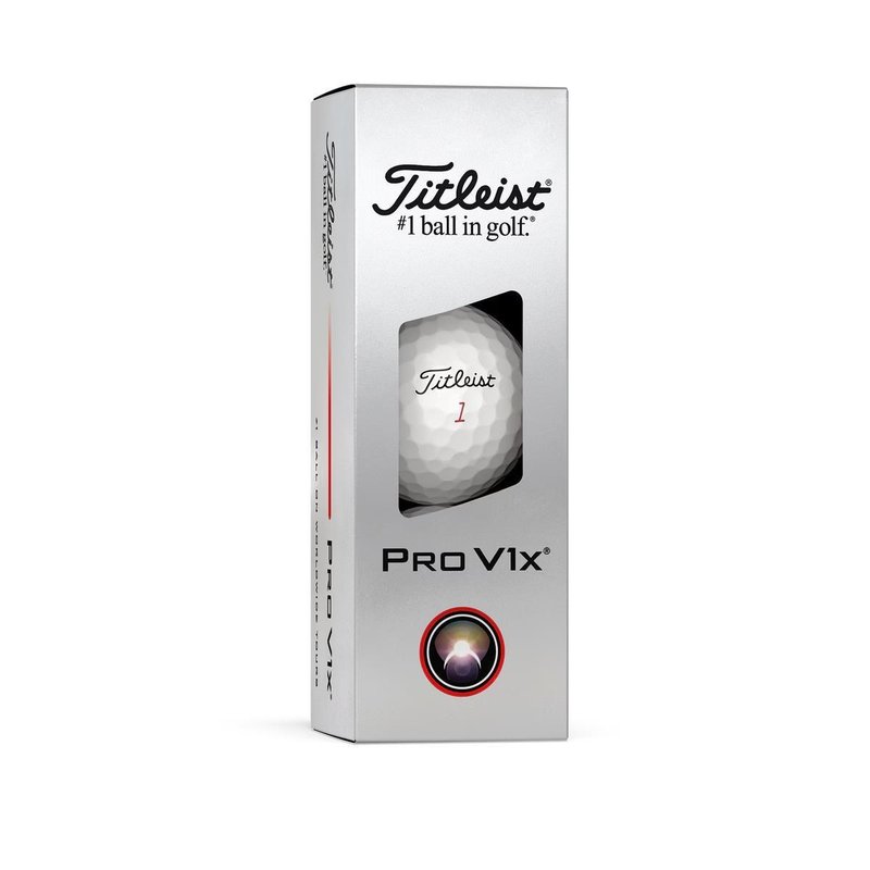 Titleist Pro V1x 2025 balles de golf RCT (12 balles)