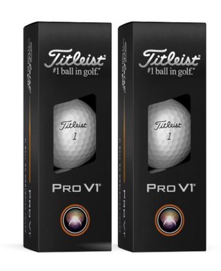 Titleist Pro V1 2025 balles de golf, pochette incluse