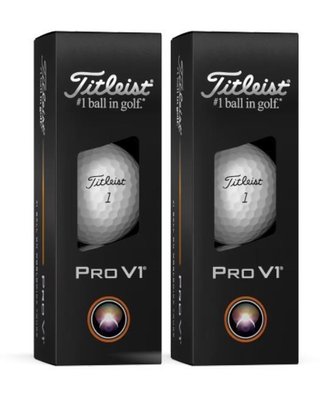 Titleist Pro V1 2025 balles de golf, pochette incluse