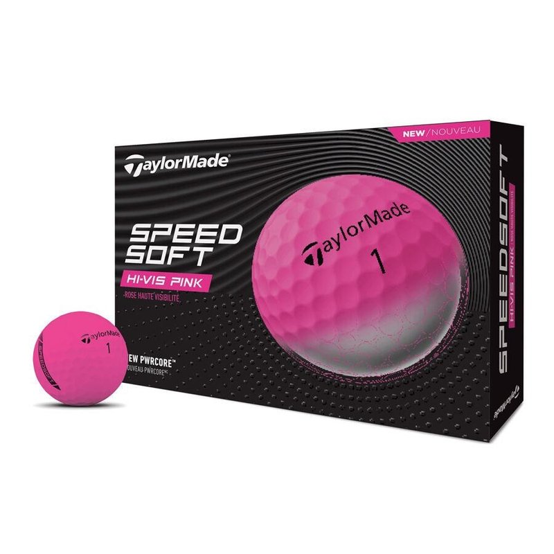 TaylorMade SpeedSoft balles de golf, roses