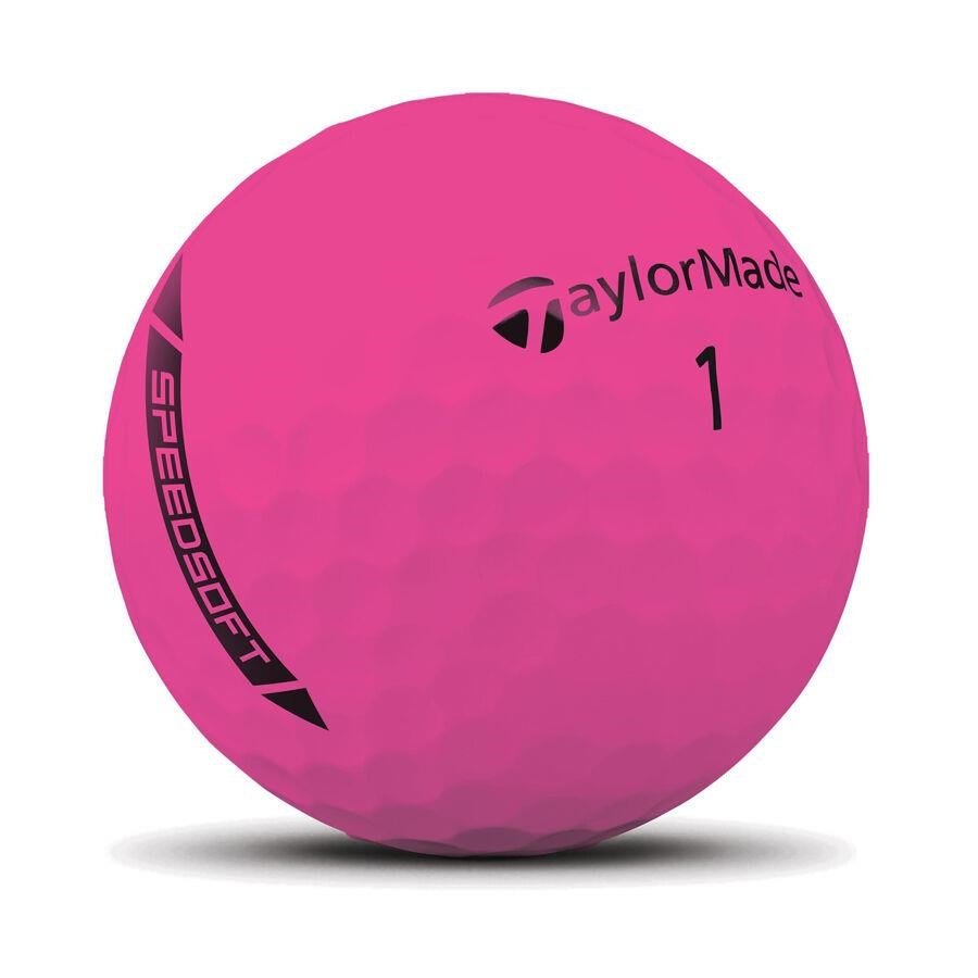 TaylorMade SpeedSoft balles de golf, roses