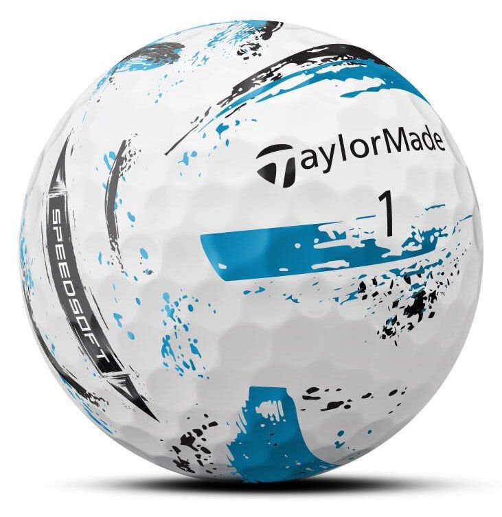 TaylorMade SpeedSoft Ink balles de golf (12 balles), multi