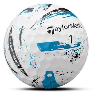 TaylorMade SpeedSoft Ink balles de golf (12 balles), multi