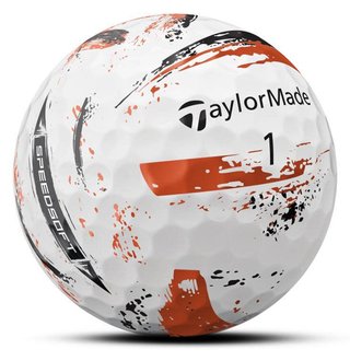 TaylorMade SpeedSoft Ink balles de golf (12 balles), multi