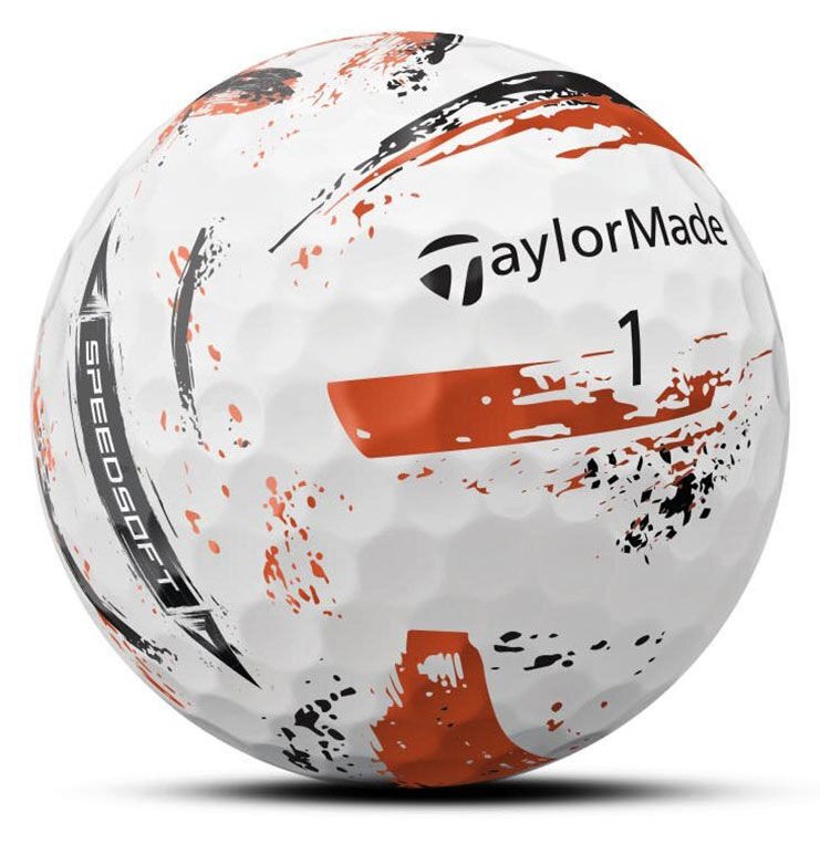 TaylorMade SpeedSoft Ink balles de golf (12 balles), multi