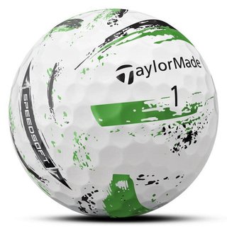 TaylorMade SpeedSoft Ink balles de golf (12 balles), multi
