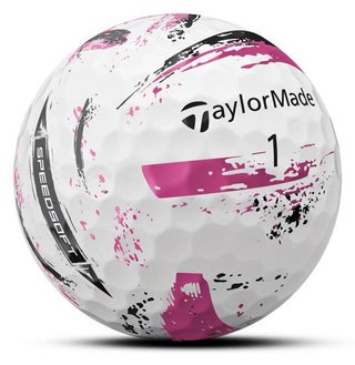 TaylorMade SpeedSoft Ink balles de golf (12 balles), multi