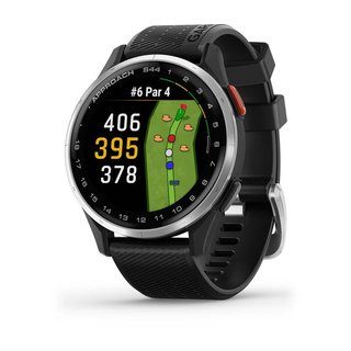 Garmin Approach S44 GPS montre, noir/aluminium argenté