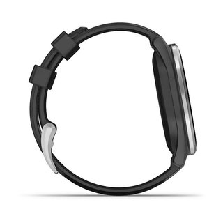 Garmin Approach S44 GPS montre, noir/aluminium argenté