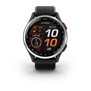 Garmin Approach S44 GPS montre, noir/aluminium argenté