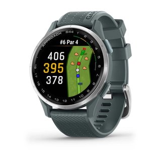 Garmin Approach S44 montre GPS golf, aluminium argenté crépuscule