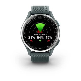Garmin Approach S44 montre GPS golf, aluminium argenté crépuscule