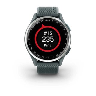 Garmin Approach S44 montre GPS golf, aluminium argenté crépuscule
