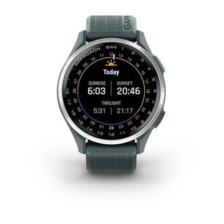 Garmin Approach S44 montre GPS golf, aluminium argenté crépuscule