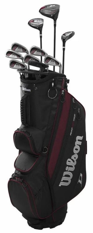 Wilson Deep Red Tour golf set homme, acier
