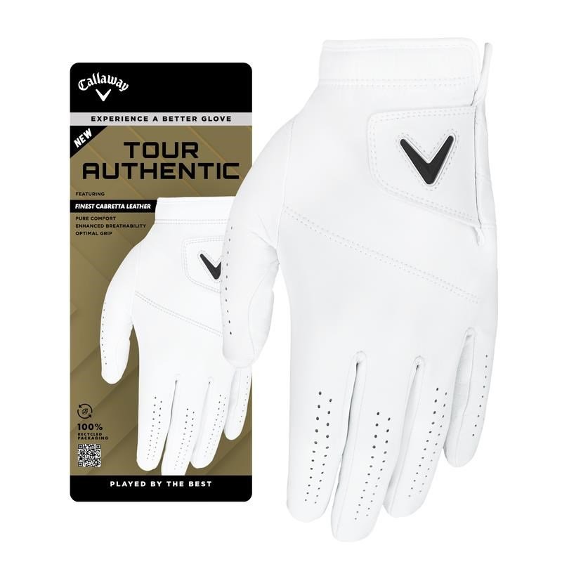 Callaway Tour Authentic gant de golf homme, blanc