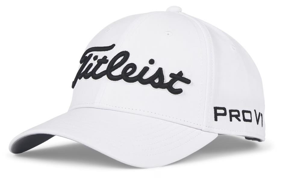 Titleist Tour Performance casquette homme, blanc/noir