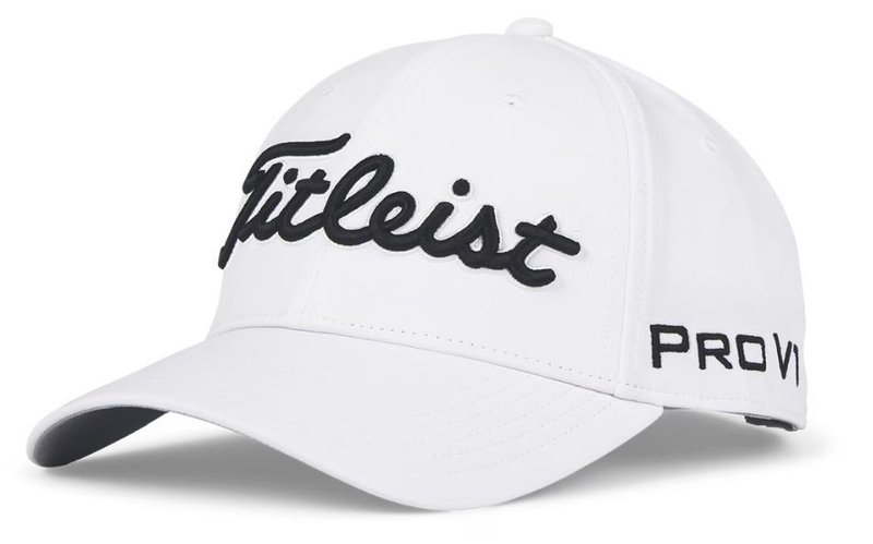 Titleist Tour Performance casquette homme, blanc/noir