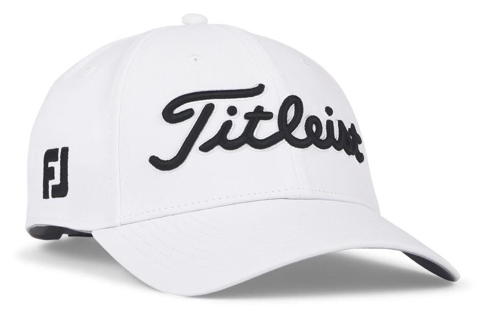 Titleist Tour Performance casquette homme, blanc/noir