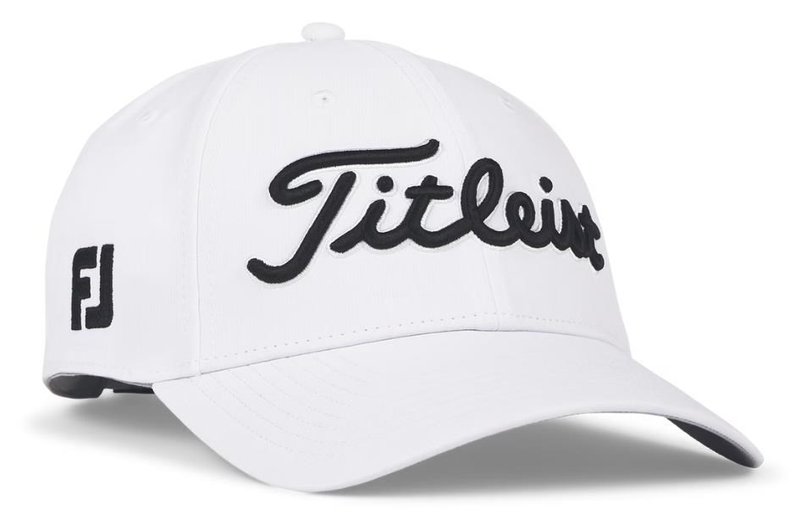 Titleist Tour Performance casquette homme, blanc/noir