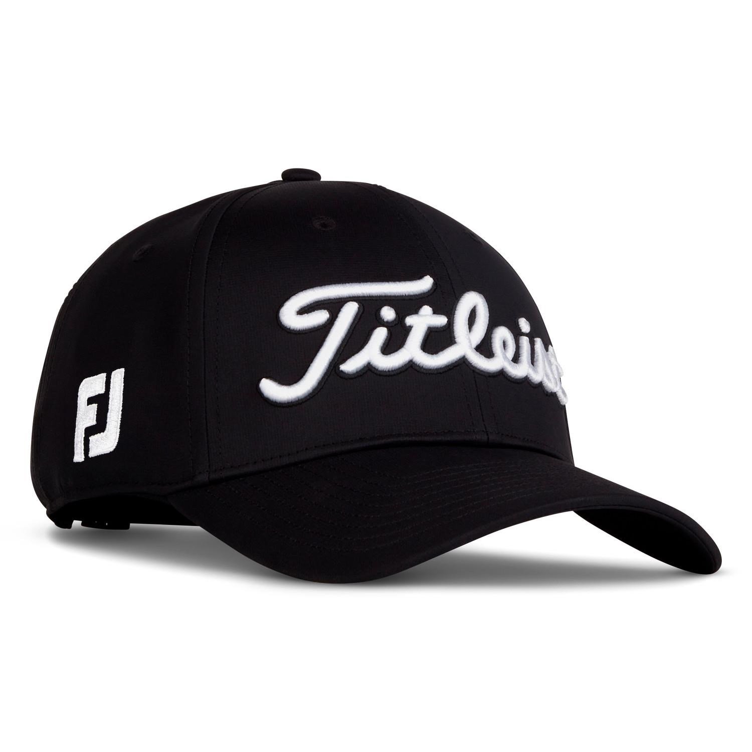 Titleist Tour Performance casquette homme, noir/blanc